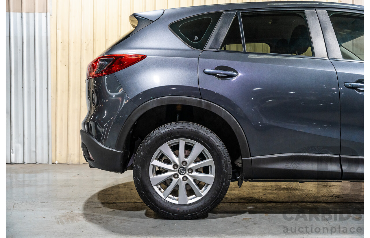 10/2015 Mazda CX-5 MAXX Sport (AWD) MY15 4d Wagon Grey Turbo Diesel 2.2L