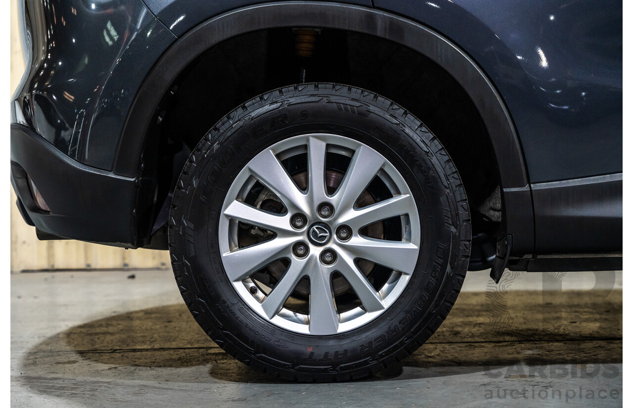 10/2015 Mazda CX-5 MAXX Sport (AWD) MY15 4d Wagon Grey Turbo Diesel 2.2L