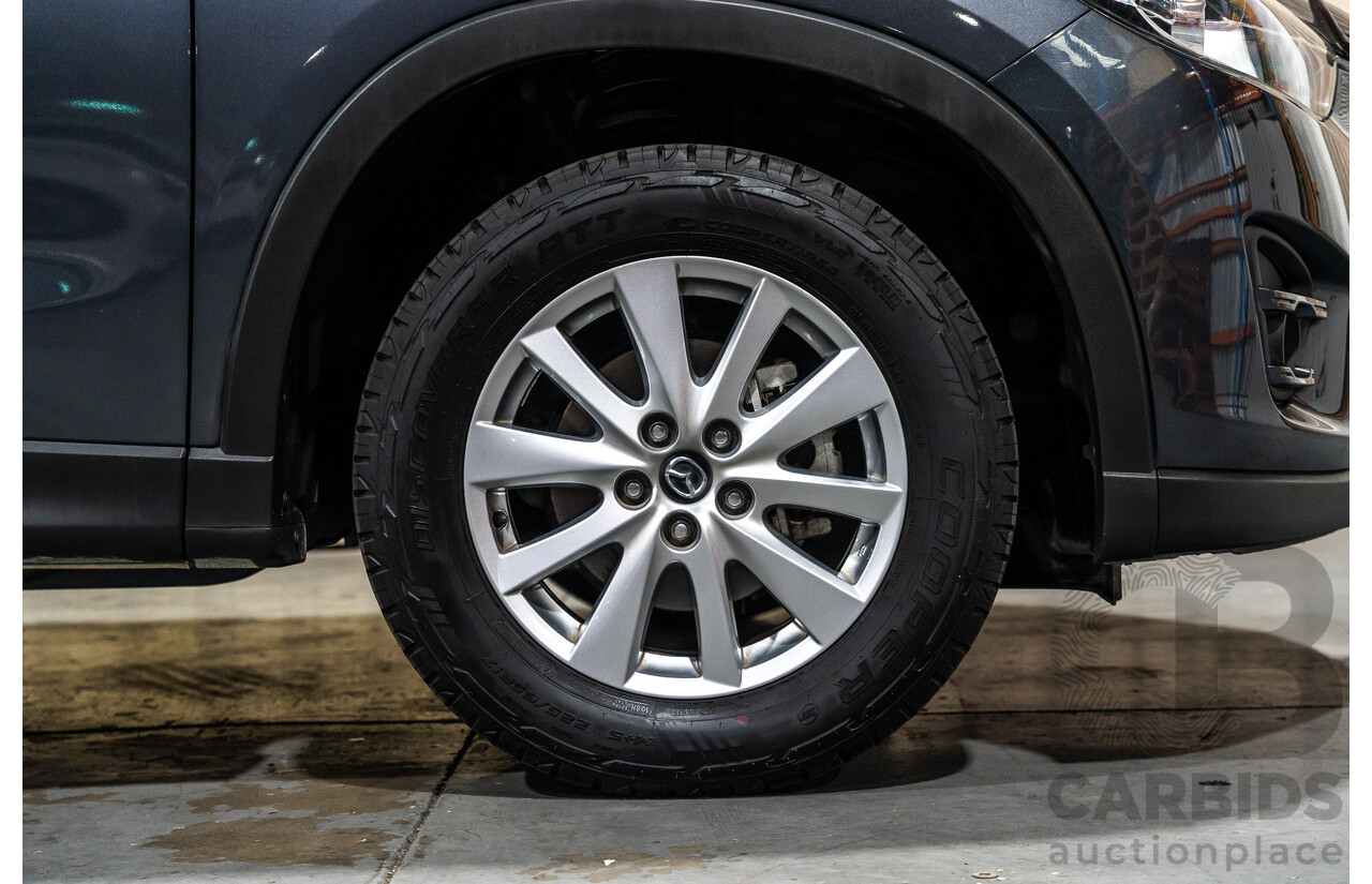 10/2015 Mazda CX-5 MAXX Sport (AWD) MY15 4d Wagon Grey Turbo Diesel 2.2L