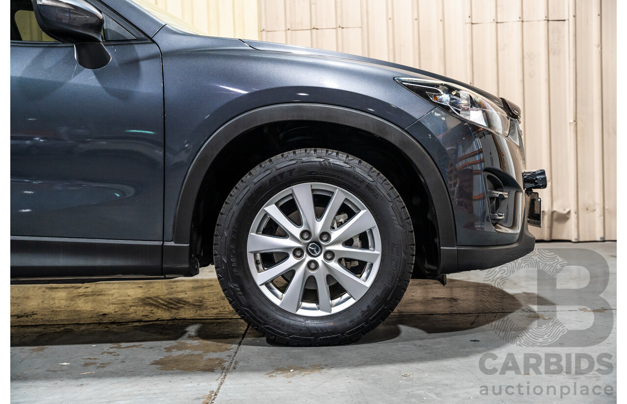 10/2015 Mazda CX-5 MAXX Sport (AWD) MY15 4d Wagon Grey Turbo Diesel 2.2L