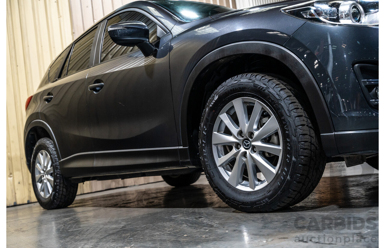 10/2015 Mazda CX-5 MAXX Sport (AWD) MY15 4d Wagon Grey Turbo Diesel 2.2L