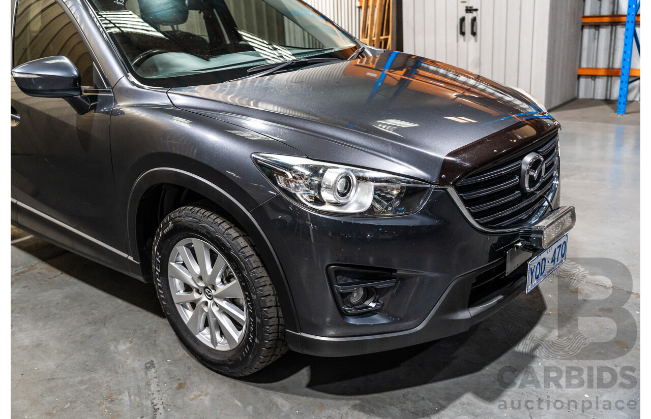 10/2015 Mazda CX-5 MAXX Sport (AWD) MY15 4d Wagon Grey Turbo Diesel 2.2L