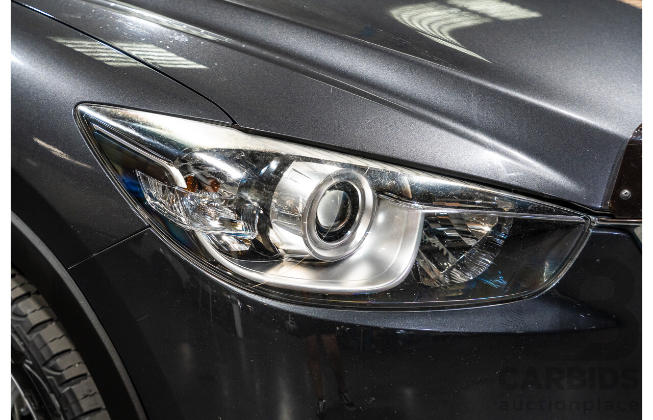10/2015 Mazda CX-5 MAXX Sport (AWD) MY15 4d Wagon Grey Turbo Diesel 2.2L