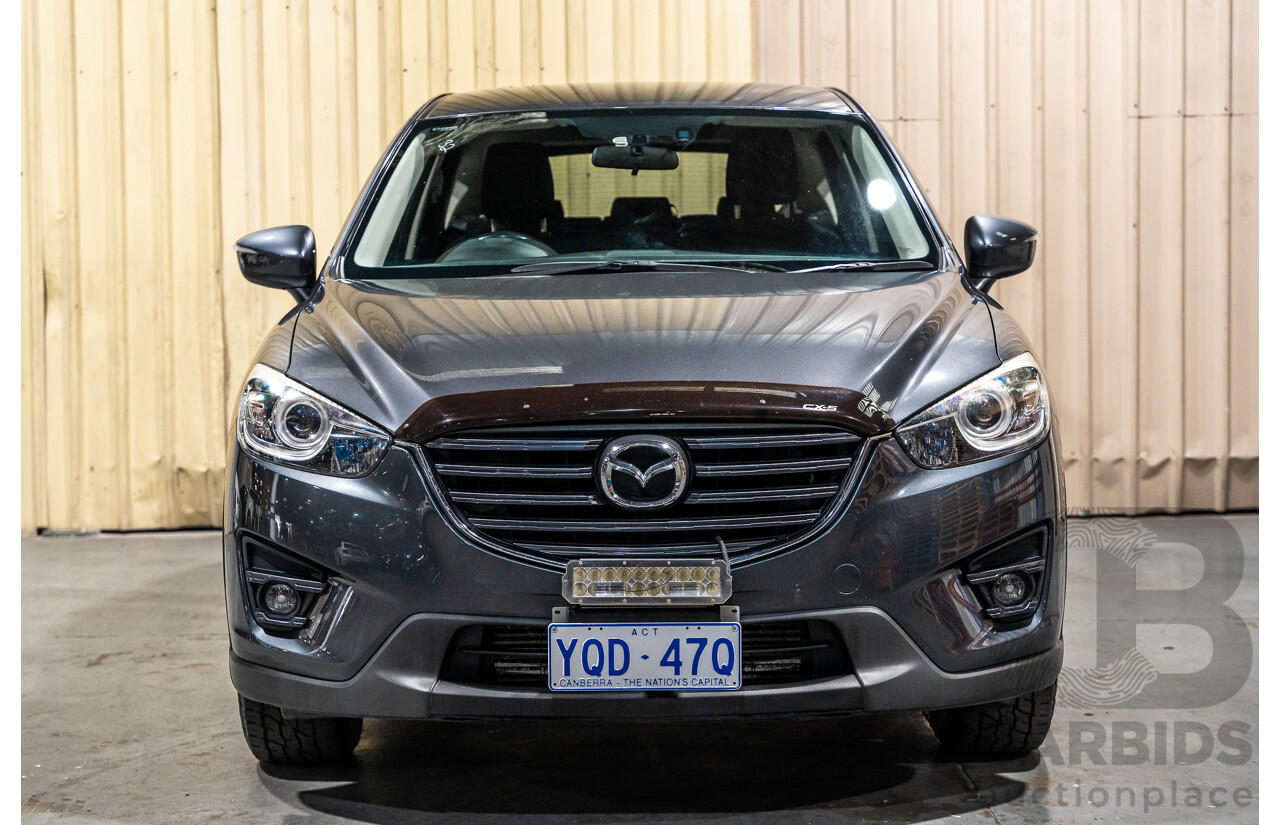 10/2015 Mazda CX-5 MAXX Sport (AWD) MY15 4d Wagon Grey Turbo Diesel 2.2L