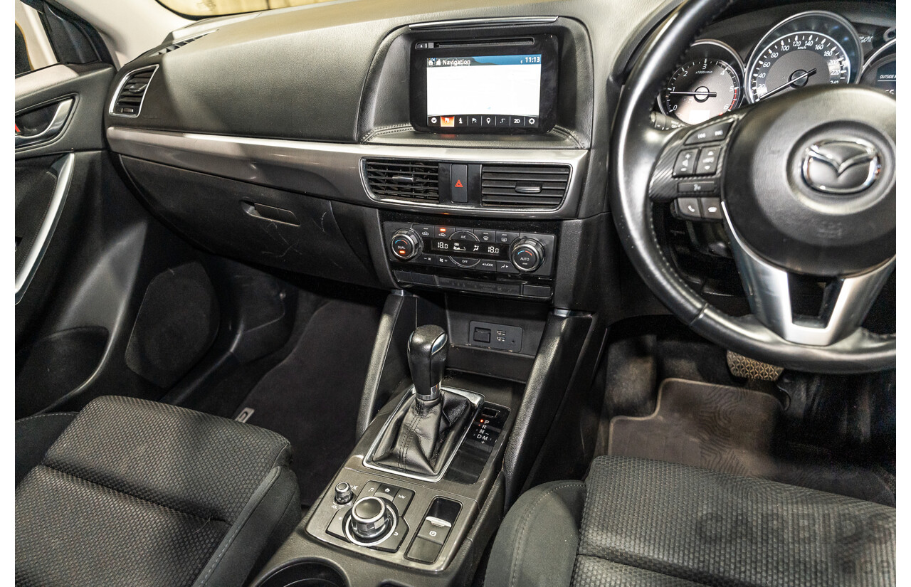 10/2015 Mazda CX-5 MAXX Sport (AWD) MY15 4d Wagon Grey Turbo Diesel 2.2L