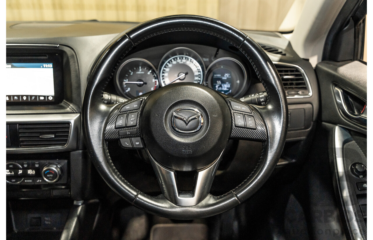 10/2015 Mazda CX-5 MAXX Sport (AWD) MY15 4d Wagon Grey Turbo Diesel 2.2L