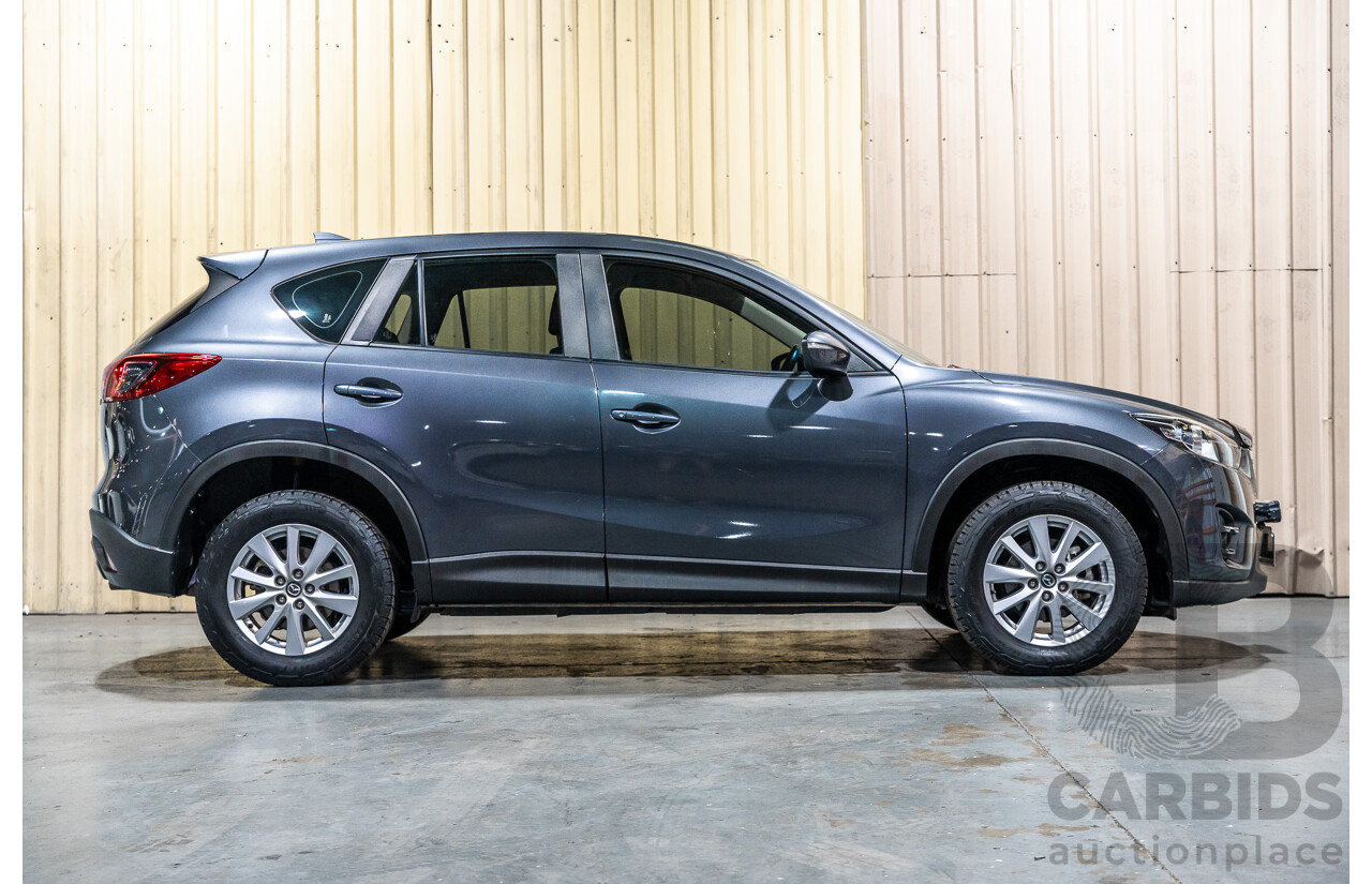 10/2015 Mazda CX-5 MAXX Sport (AWD) MY15 4d Wagon Grey Turbo Diesel 2.2L