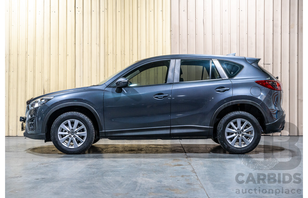 10/2015 Mazda CX-5 MAXX Sport (AWD) MY15 4d Wagon Grey Turbo Diesel 2.2L