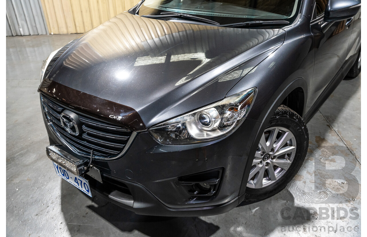 10/2015 Mazda CX-5 MAXX Sport (AWD) MY15 4d Wagon Grey Turbo Diesel 2.2L