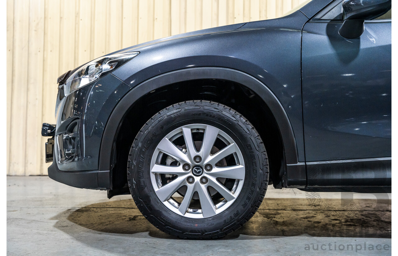 10/2015 Mazda CX-5 MAXX Sport (AWD) MY15 4d Wagon Grey Turbo Diesel 2.2L