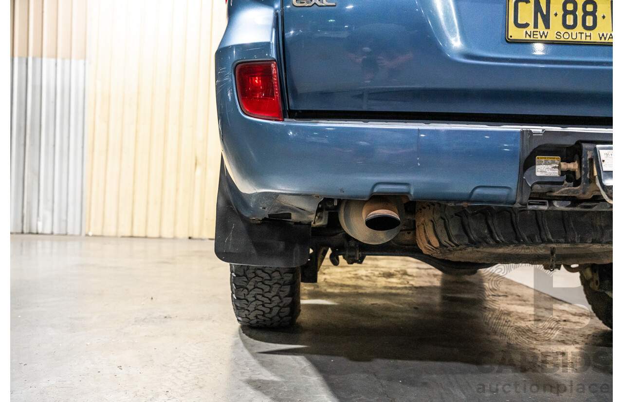12/2008 Toyota Landcruiser GXL (4x4) VDJ200R 4d Wagon Blue Turbo Diesel V8 4.5L