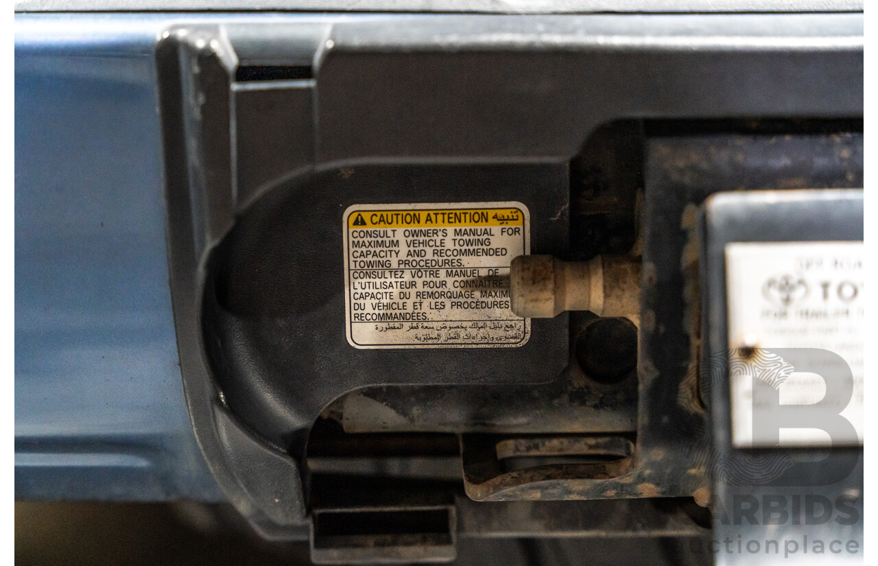 12/2008 Toyota Landcruiser GXL (4x4) VDJ200R 4d Wagon Blue Turbo Diesel V8 4.5L