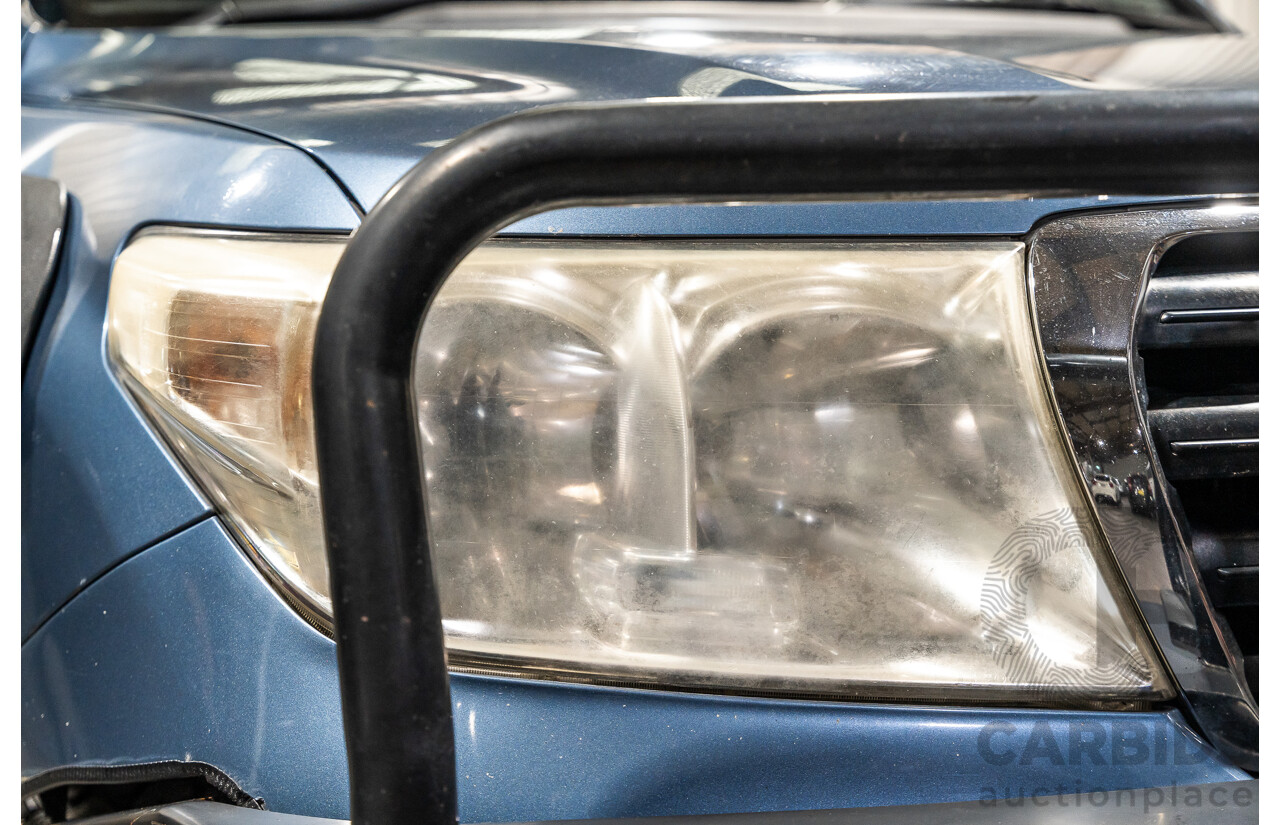 12/2008 Toyota Landcruiser GXL (4x4) VDJ200R 4d Wagon Blue Turbo Diesel V8 4.5L