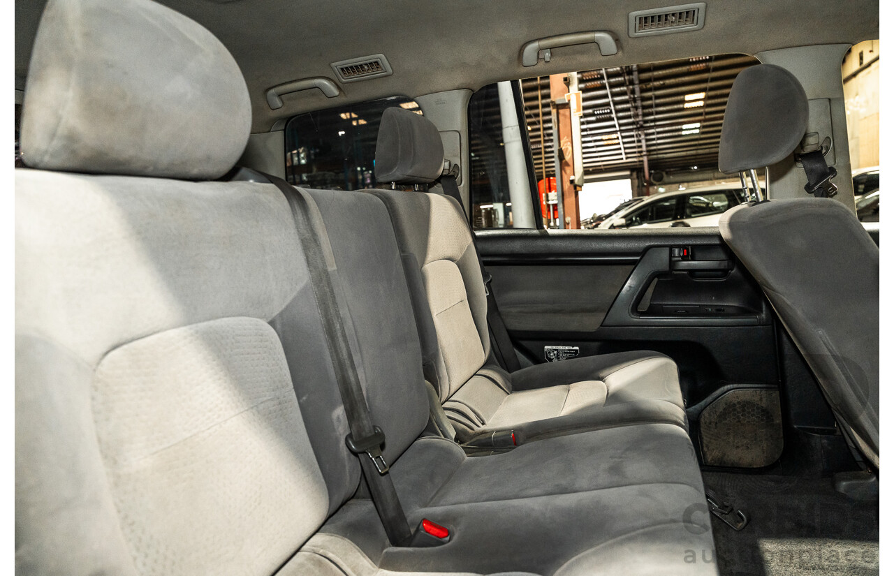 12/2008 Toyota Landcruiser GXL (4x4) VDJ200R 4d Wagon Blue Turbo Diesel V8 4.5L