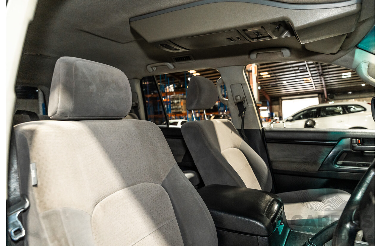 12/2008 Toyota Landcruiser GXL (4x4) VDJ200R 4d Wagon Blue Turbo Diesel V8 4.5L