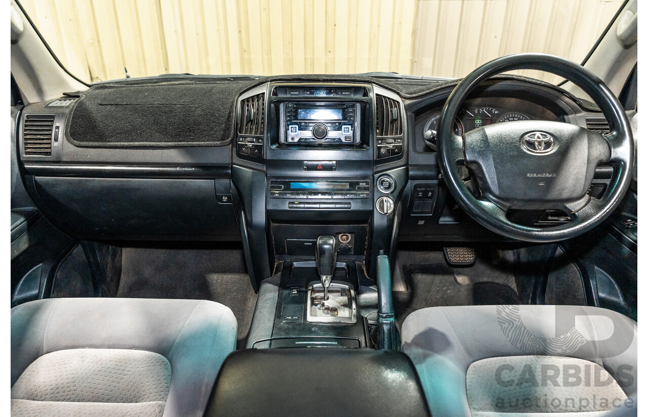 12/2008 Toyota Landcruiser GXL (4x4) VDJ200R 4d Wagon Blue Turbo Diesel V8 4.5L