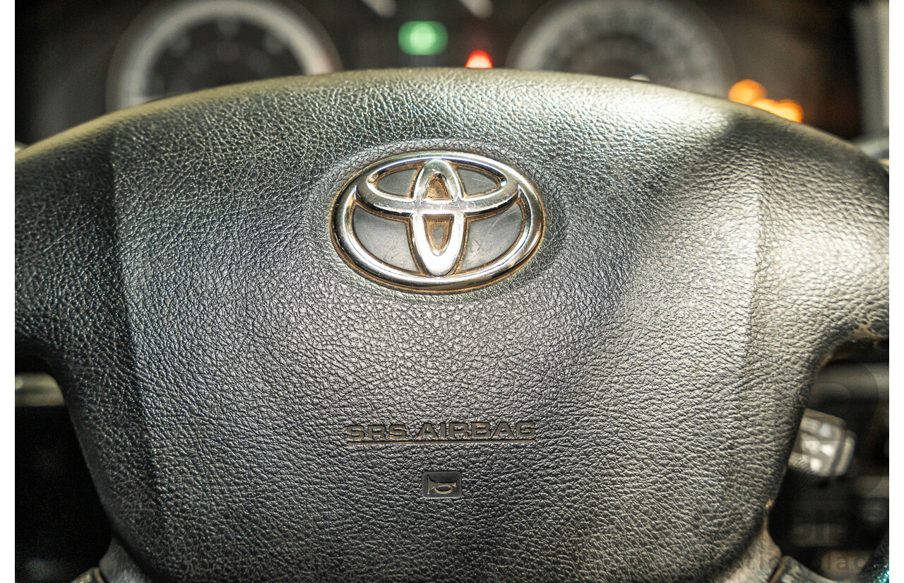 12/2008 Toyota Landcruiser GXL (4x4) VDJ200R 4d Wagon Blue Turbo Diesel V8 4.5L