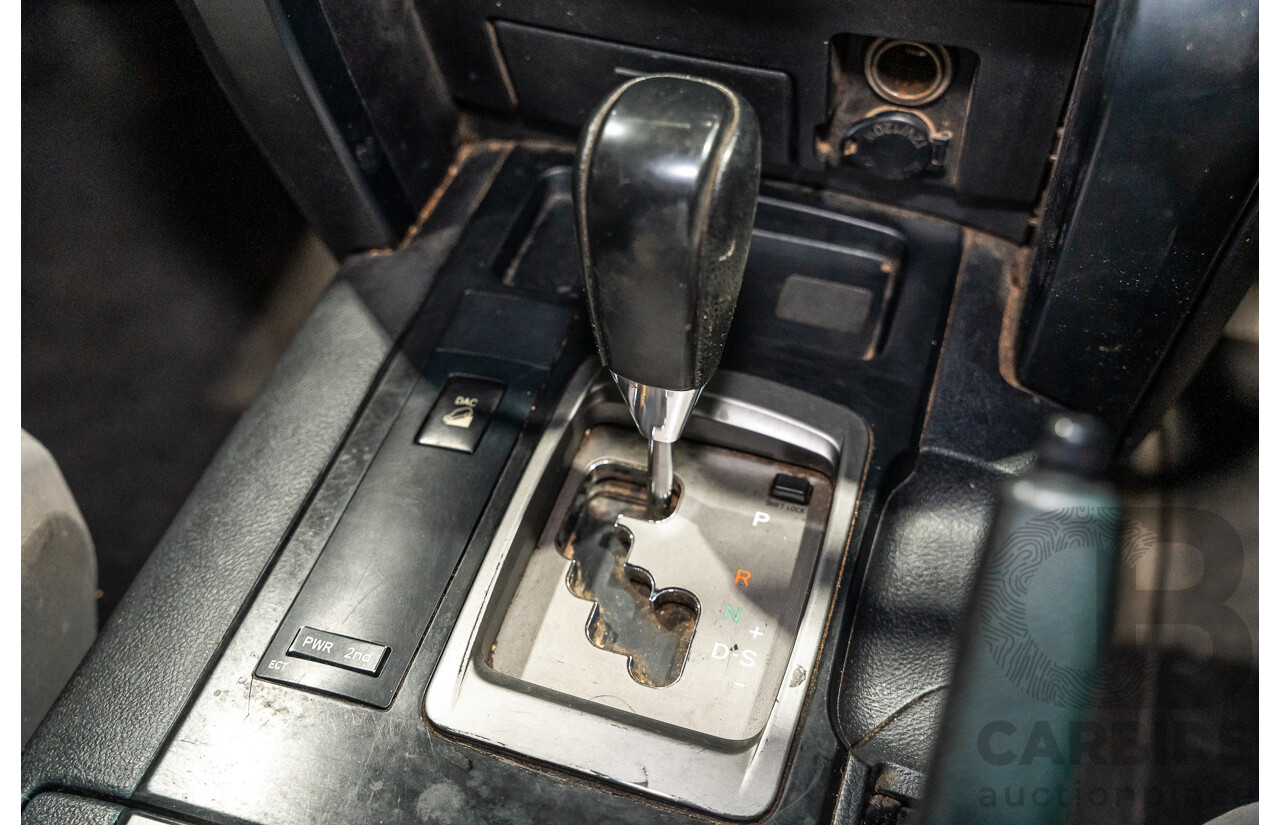 12/2008 Toyota Landcruiser GXL (4x4) VDJ200R 4d Wagon Blue Turbo Diesel V8 4.5L