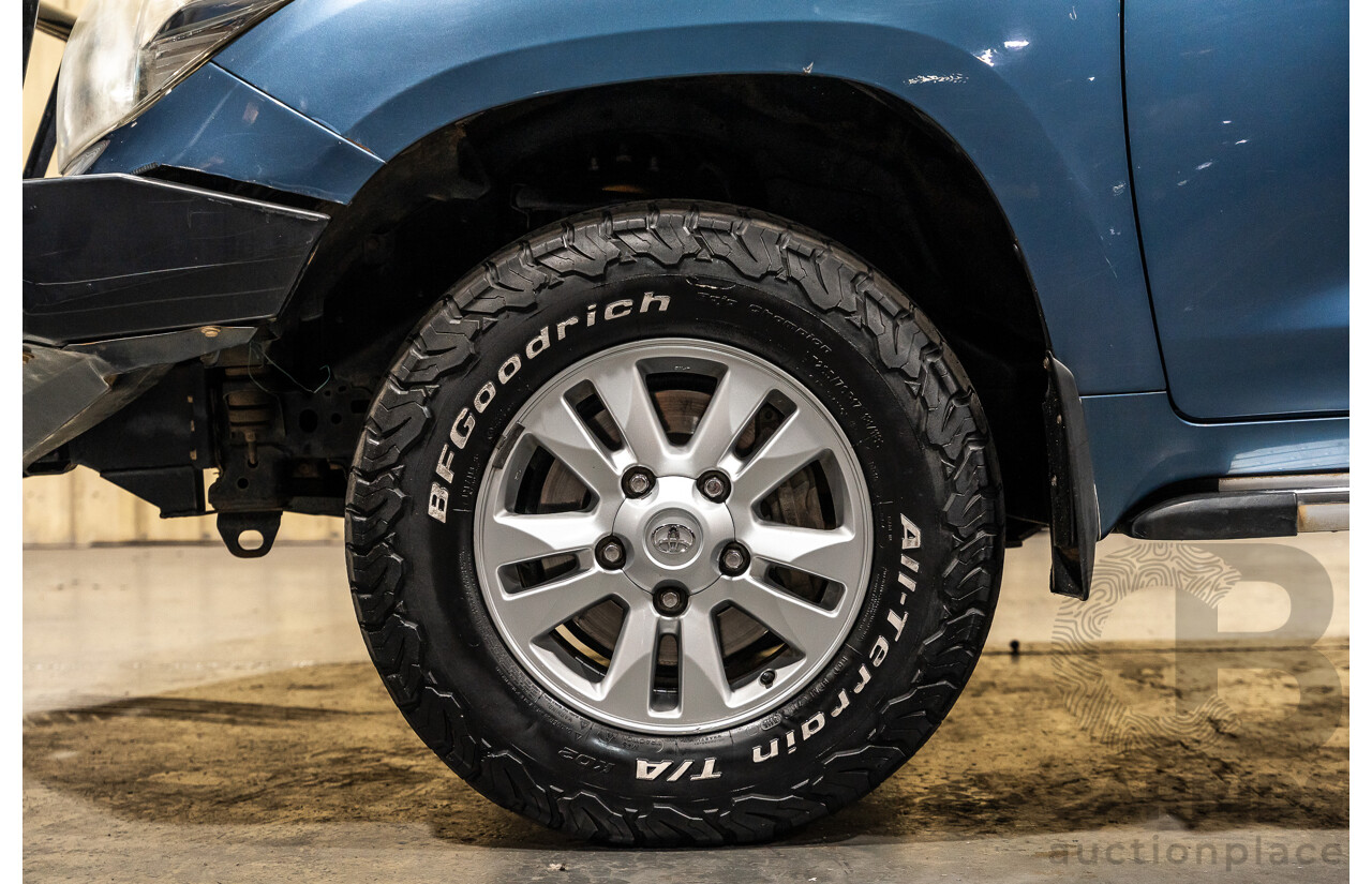 12/2008 Toyota Landcruiser GXL (4x4) VDJ200R 4d Wagon Blue Turbo Diesel V8 4.5L