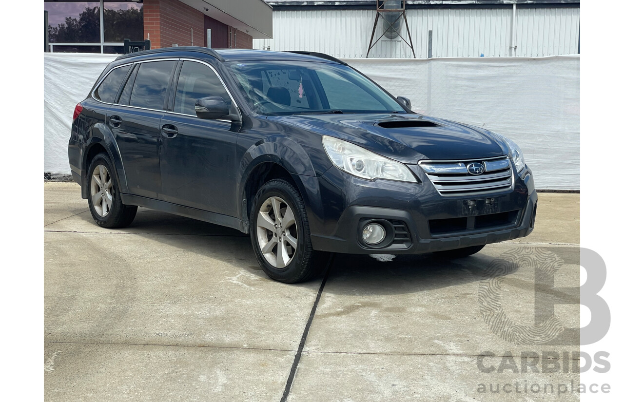 3/2013 Subaru Outback 2.0D Premium MY13 4d Wagon Black 2.0L