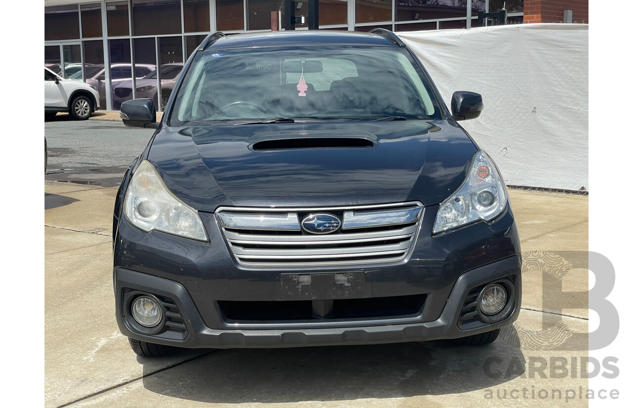 3/2013 Subaru Outback 2.0D Premium MY13 4d Wagon Black 2.0L