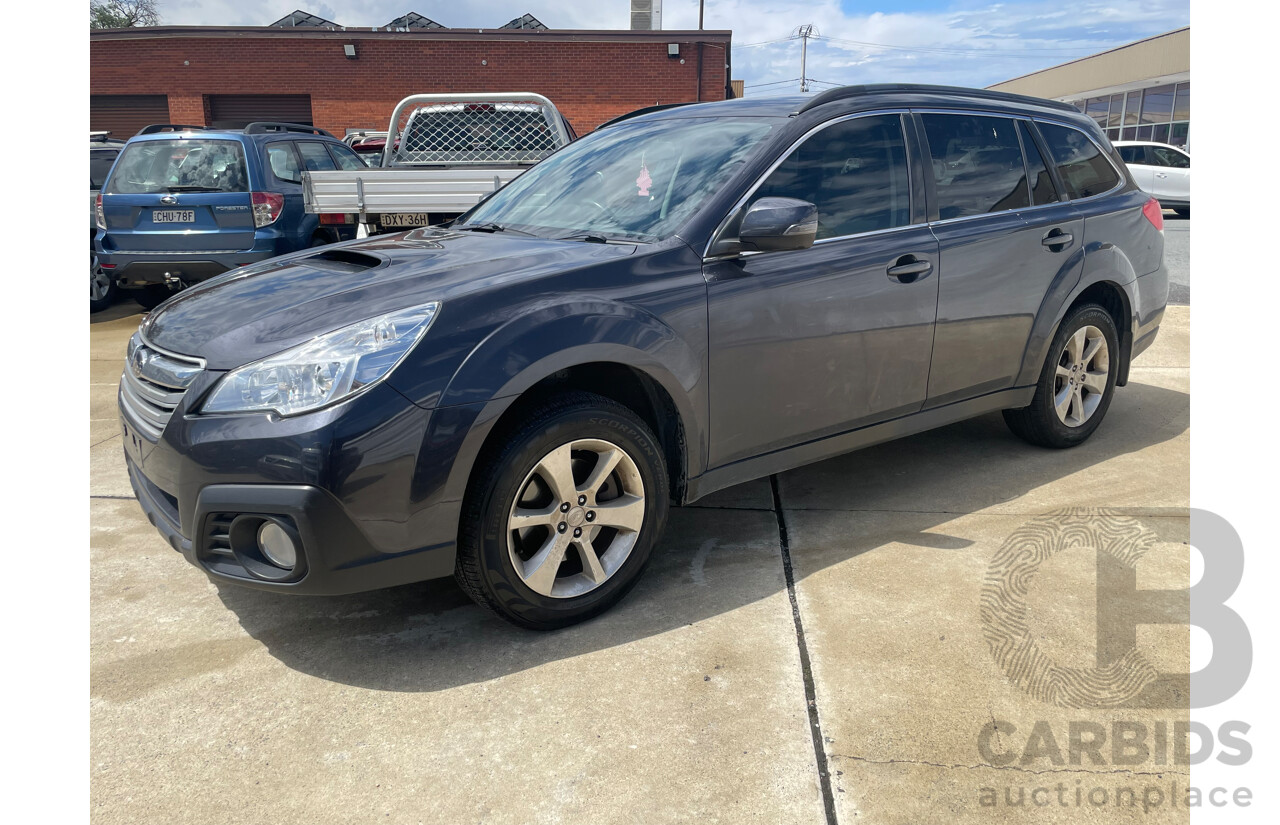 3/2013 Subaru Outback 2.0D Premium MY13 4d Wagon Black 2.0L