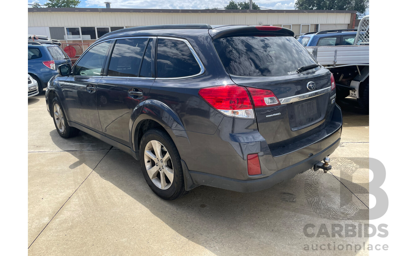 3/2013 Subaru Outback 2.0D Premium MY13 4d Wagon Black 2.0L