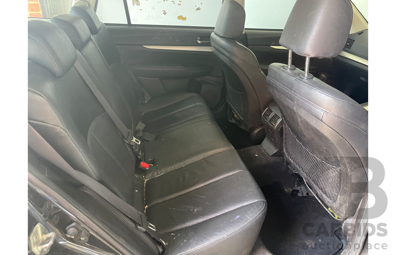 3/2013 Subaru Outback 2.0D Premium MY13 4d Wagon Black 2.0L