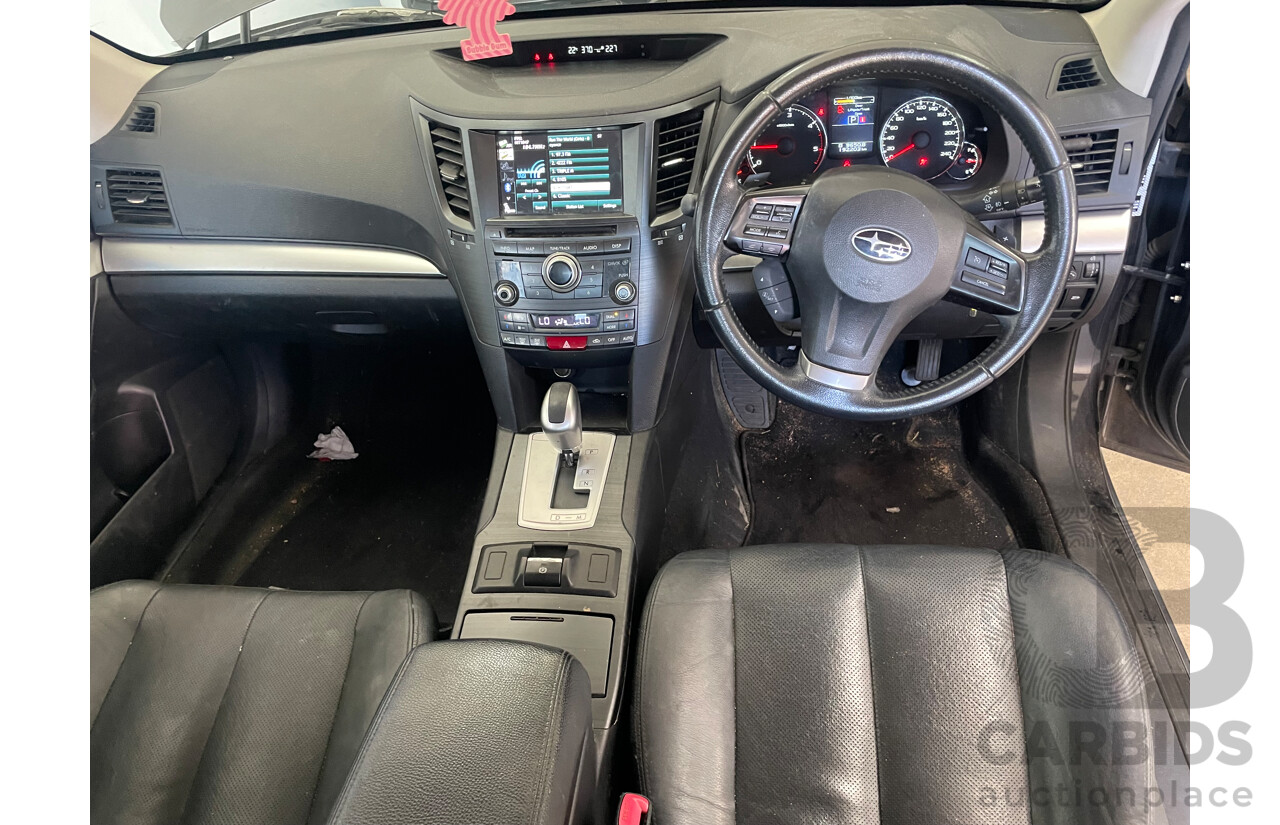 3/2013 Subaru Outback 2.0D Premium MY13 4d Wagon Black 2.0L