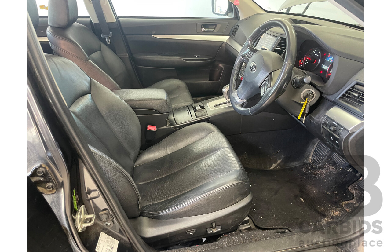 3/2013 Subaru Outback 2.0D Premium MY13 4d Wagon Black 2.0L