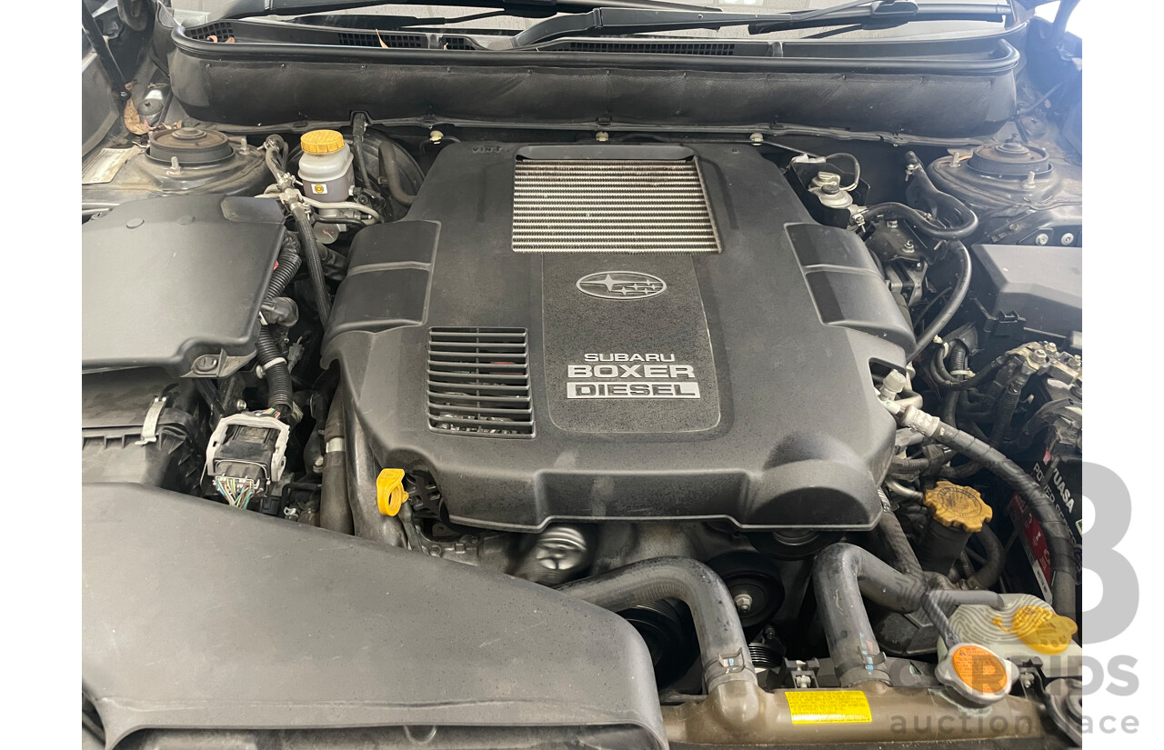 3/2013 Subaru Outback 2.0D Premium MY13 4d Wagon Black 2.0L