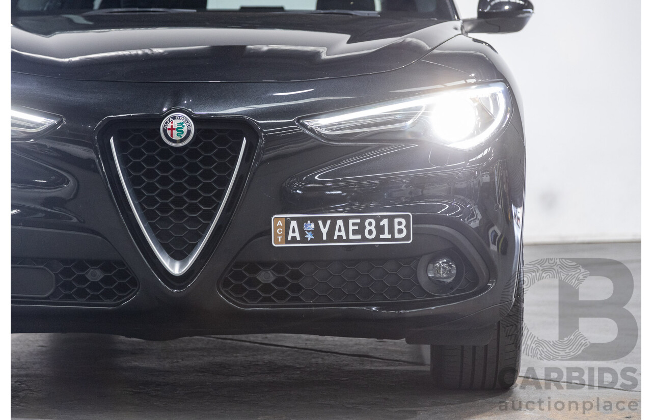 07/2020 Alfa Romeo Stelvio First Edition Q4 (AWD) 949 4D Wagon Black Turbo Diesel 2.1L