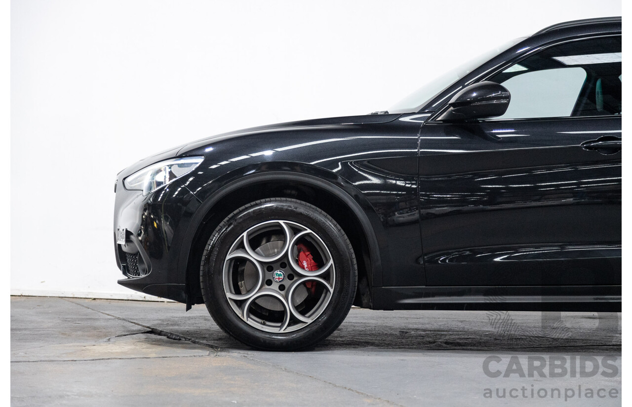 07/2020 Alfa Romeo Stelvio First Edition Q4 (AWD) 949 4D Wagon Black Turbo Diesel 2.1L