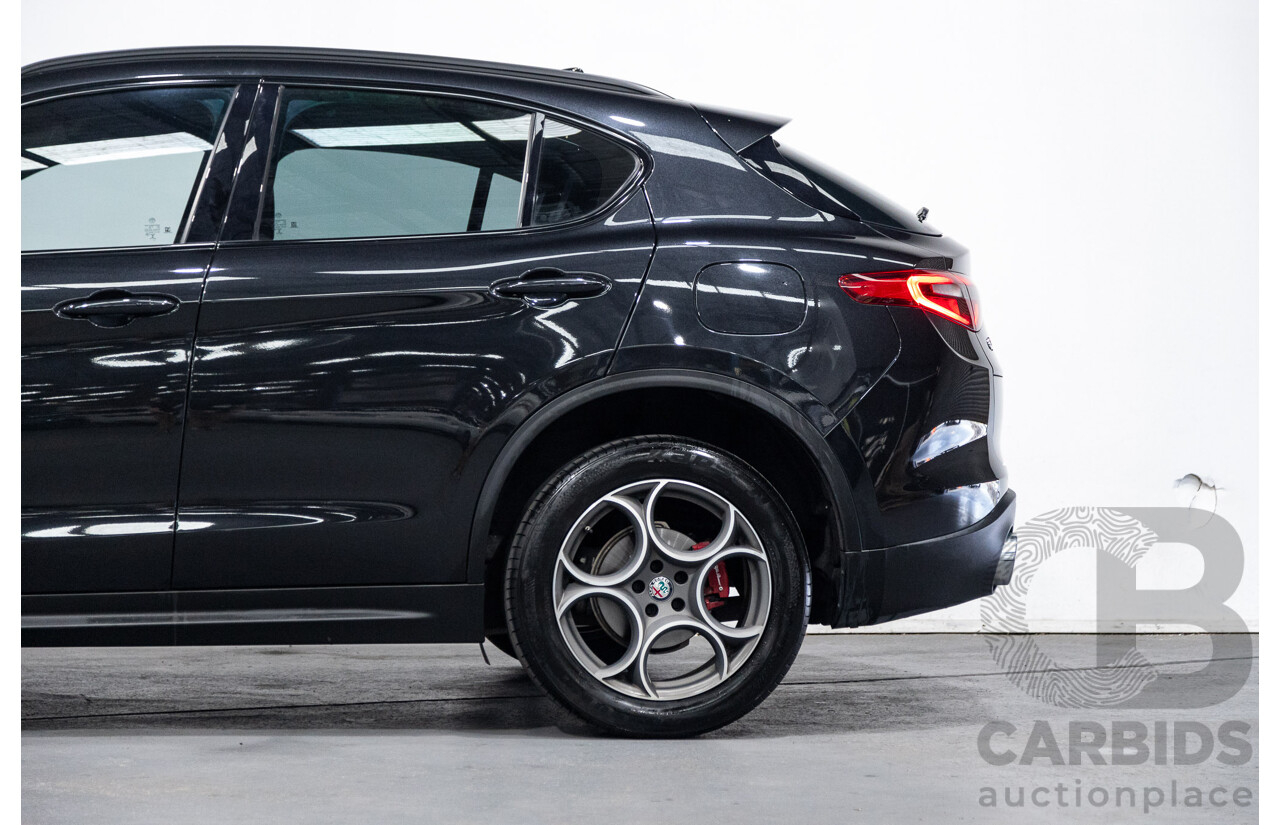 07/2020 Alfa Romeo Stelvio First Edition Q4 (AWD) 949 4D Wagon Black Turbo Diesel 2.1L
