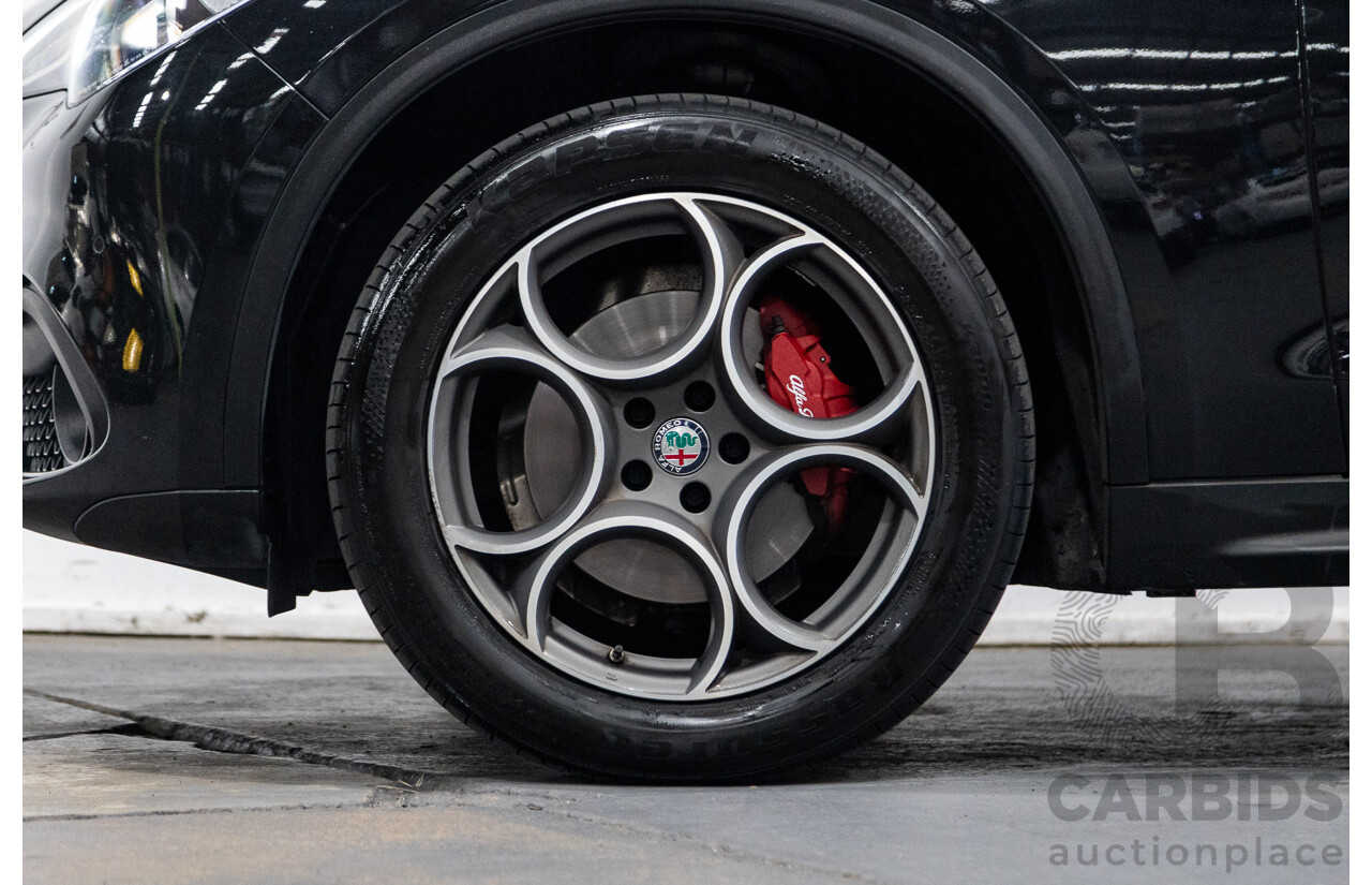 07/2020 Alfa Romeo Stelvio First Edition Q4 (AWD) 949 4D Wagon Black Turbo Diesel 2.1L