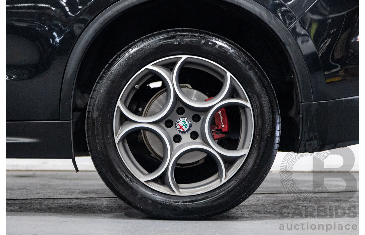 07/2020 Alfa Romeo Stelvio First Edition Q4 (AWD) 949 4D Wagon Black Turbo Diesel 2.1L