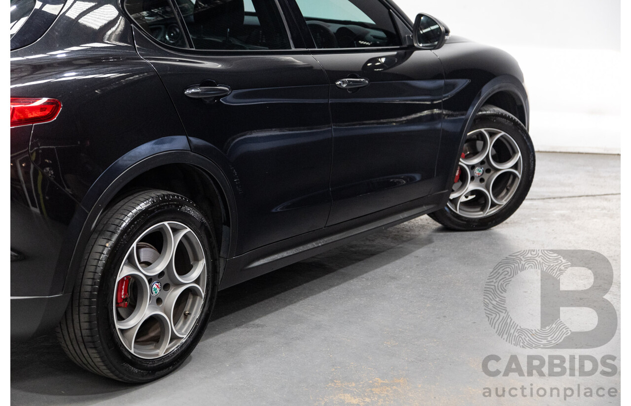 07/2020 Alfa Romeo Stelvio First Edition Q4 (AWD) 949 4D Wagon Black Turbo Diesel 2.1L