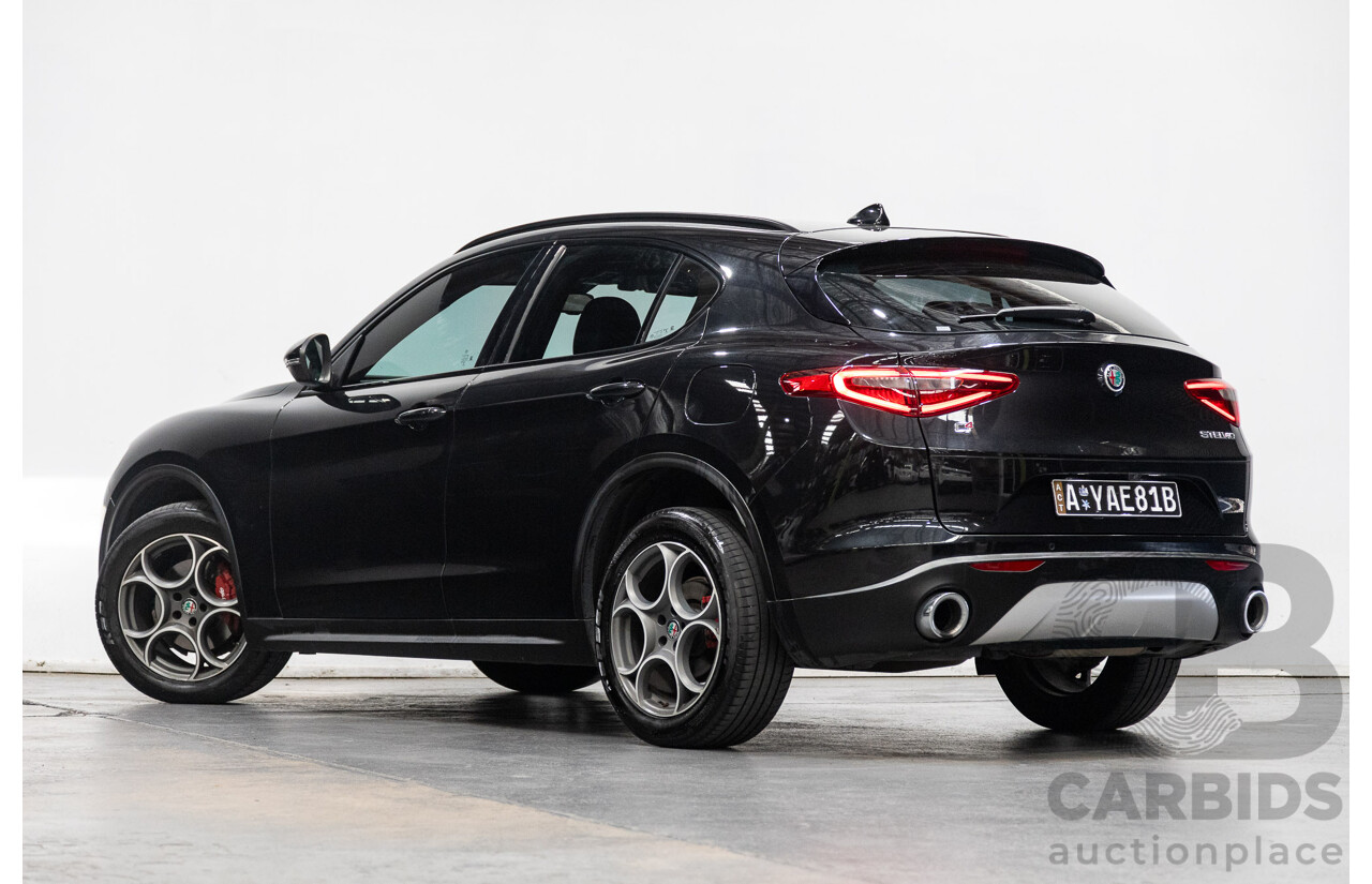 07/2020 Alfa Romeo Stelvio First Edition Q4 (AWD) 949 4D Wagon Black Turbo Diesel 2.1L