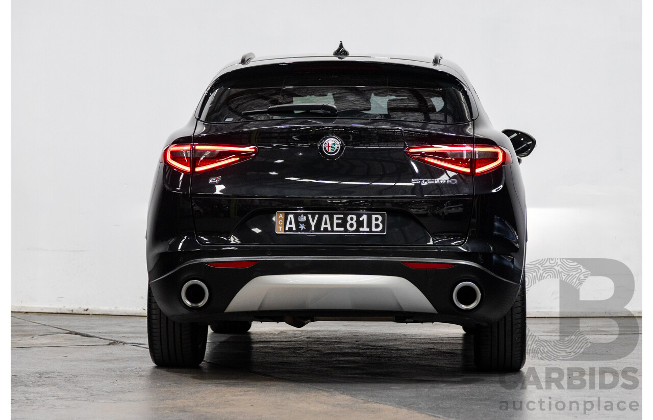 07/2020 Alfa Romeo Stelvio First Edition Q4 (AWD) 949 4D Wagon Black Turbo Diesel 2.1L