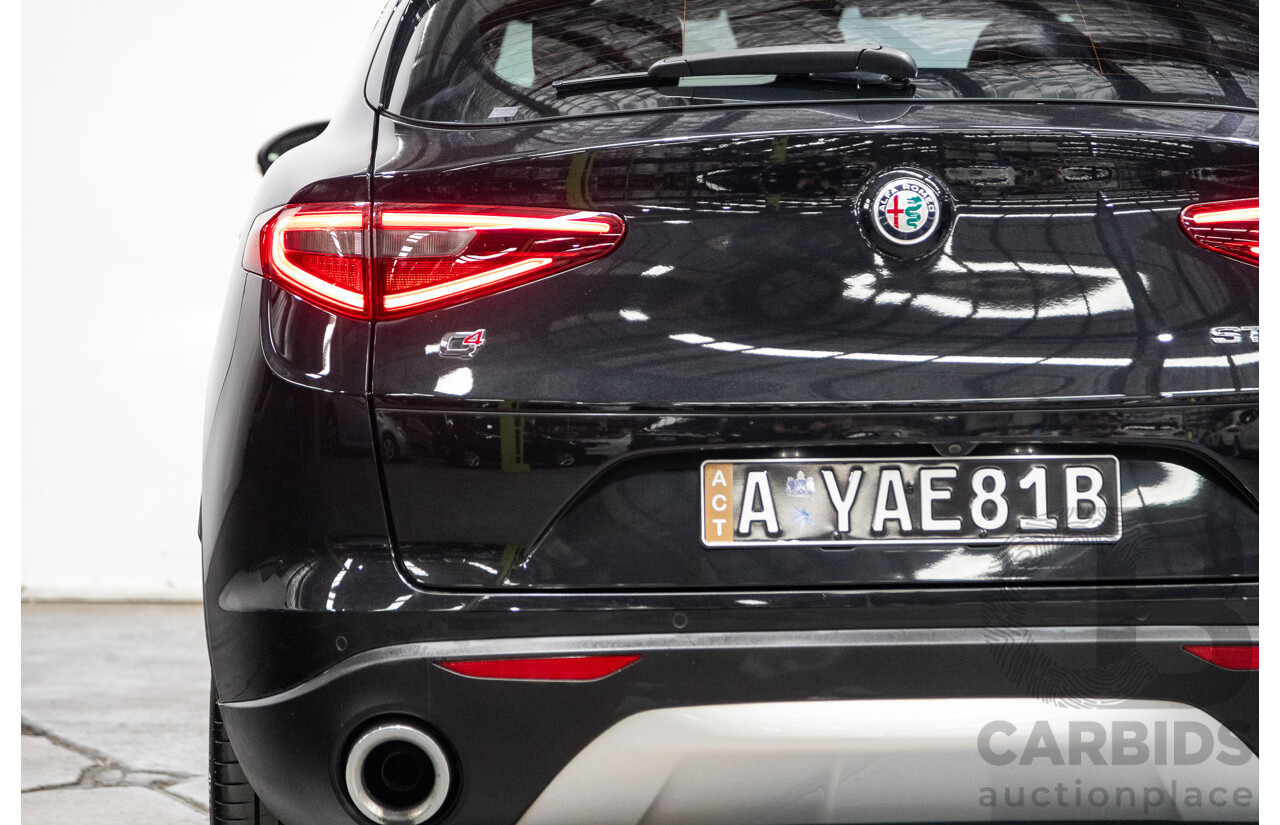 07/2020 Alfa Romeo Stelvio First Edition Q4 (AWD) 949 4D Wagon Black Turbo Diesel 2.1L