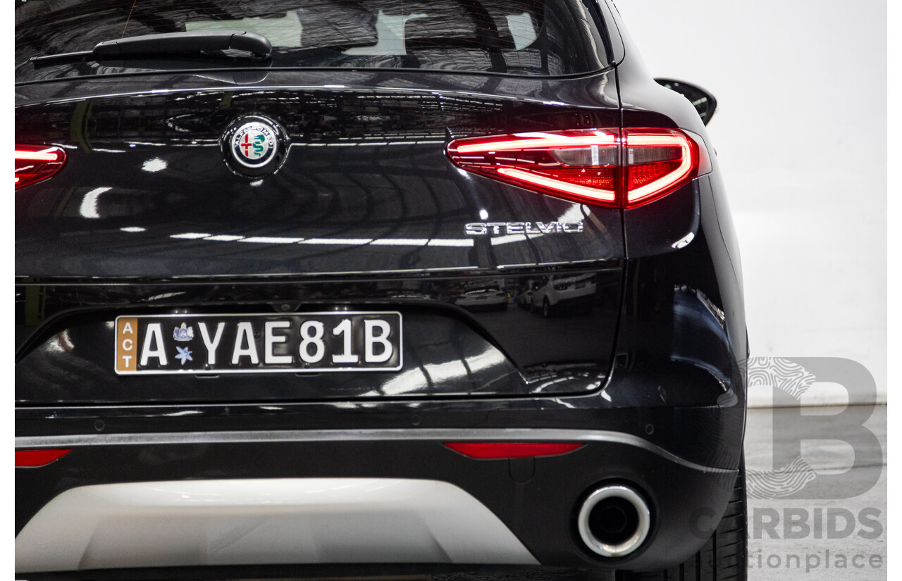 07/2020 Alfa Romeo Stelvio First Edition Q4 (AWD) 949 4D Wagon Black Turbo Diesel 2.1L