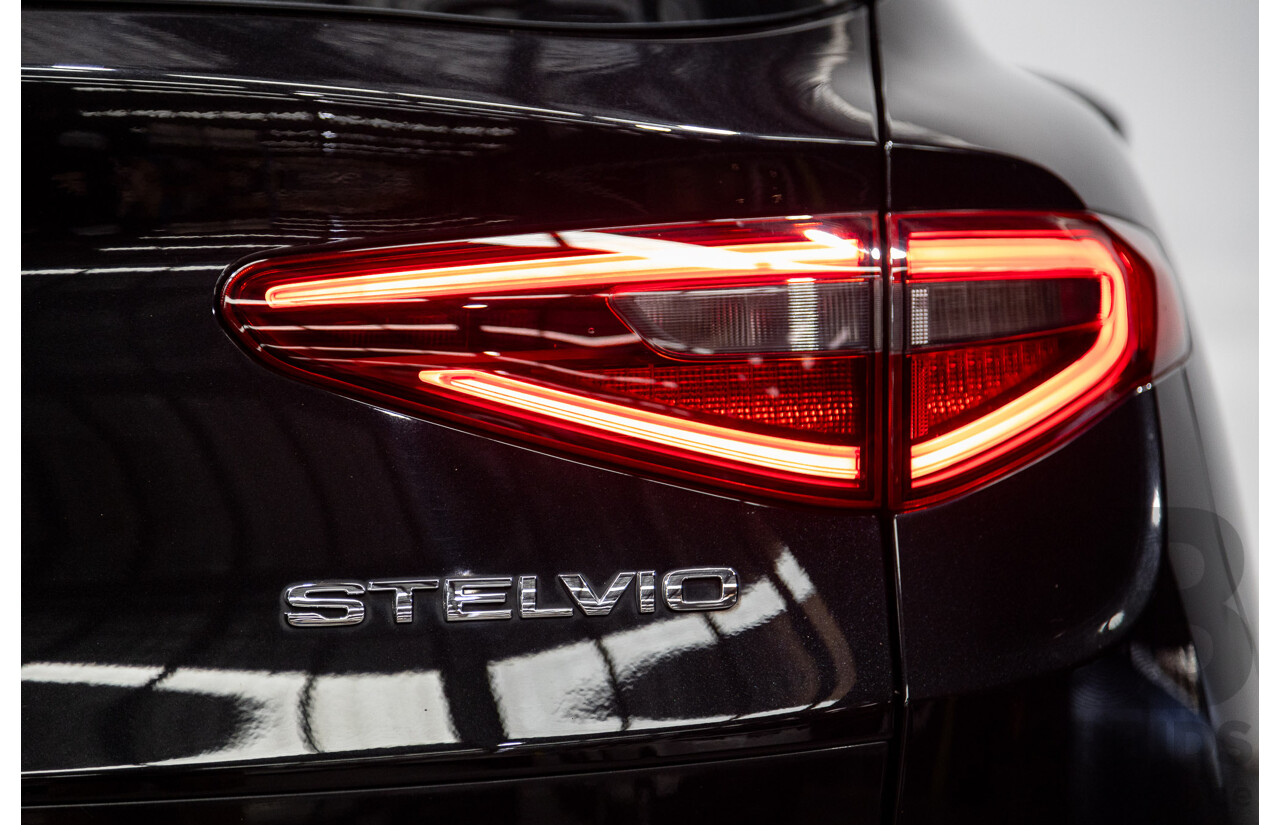 07/2020 Alfa Romeo Stelvio First Edition Q4 (AWD) 949 4D Wagon Black Turbo Diesel 2.1L