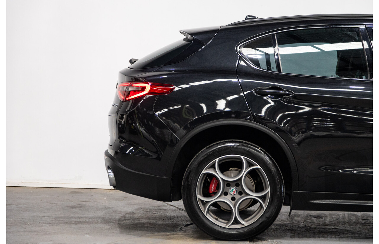 07/2020 Alfa Romeo Stelvio First Edition Q4 (AWD) 949 4D Wagon Black Turbo Diesel 2.1L