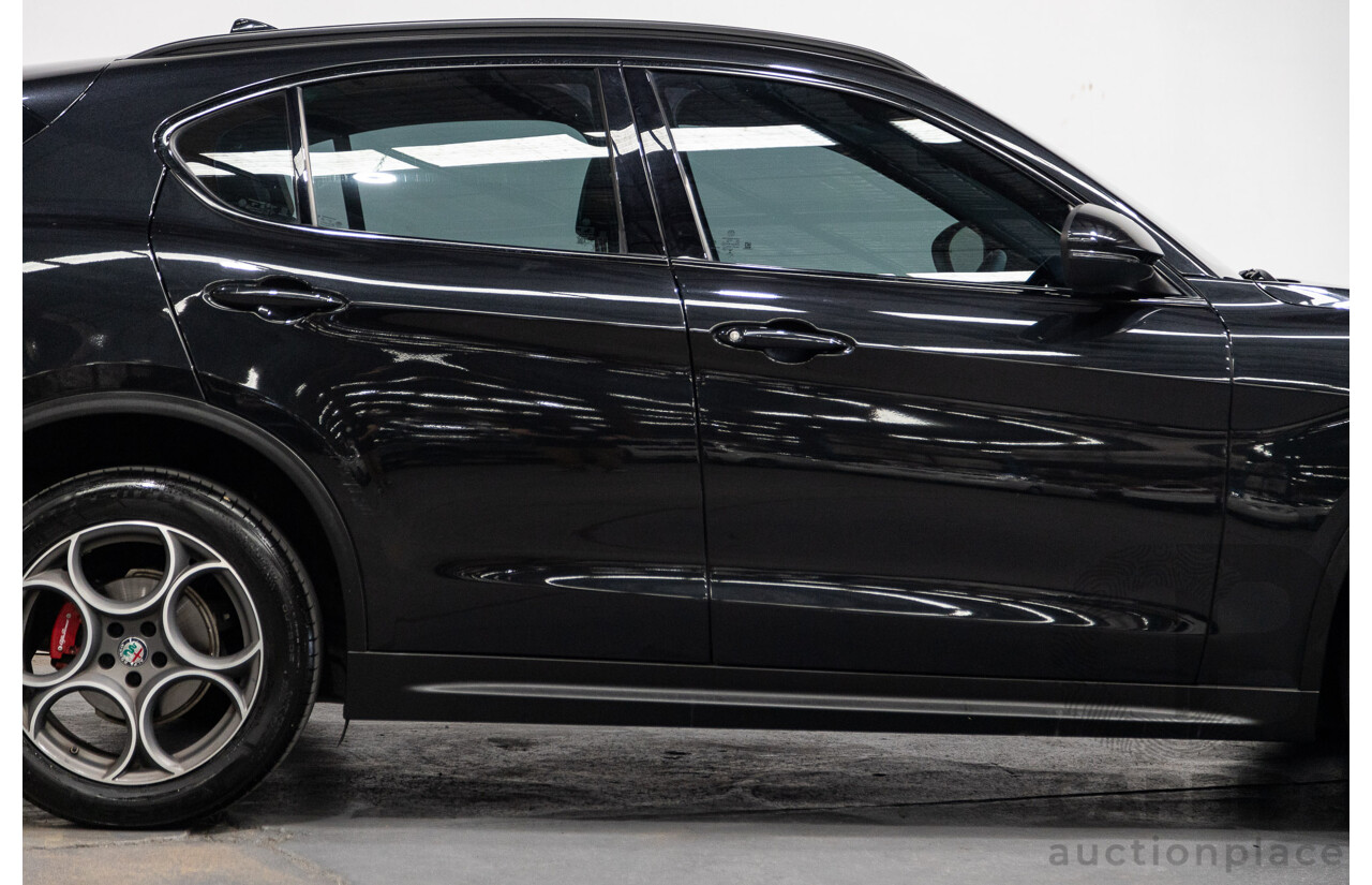 07/2020 Alfa Romeo Stelvio First Edition Q4 (AWD) 949 4D Wagon Black Turbo Diesel 2.1L