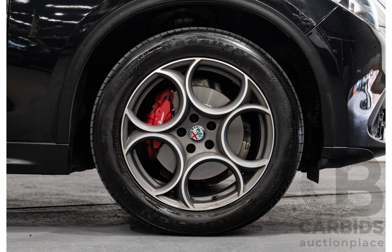 07/2020 Alfa Romeo Stelvio First Edition Q4 (AWD) 949 4D Wagon Black Turbo Diesel 2.1L