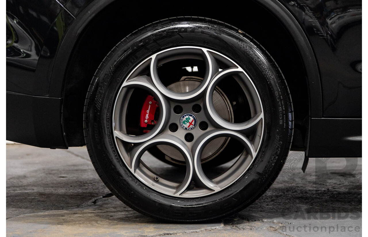 07/2020 Alfa Romeo Stelvio First Edition Q4 (AWD) 949 4D Wagon Black Turbo Diesel 2.1L