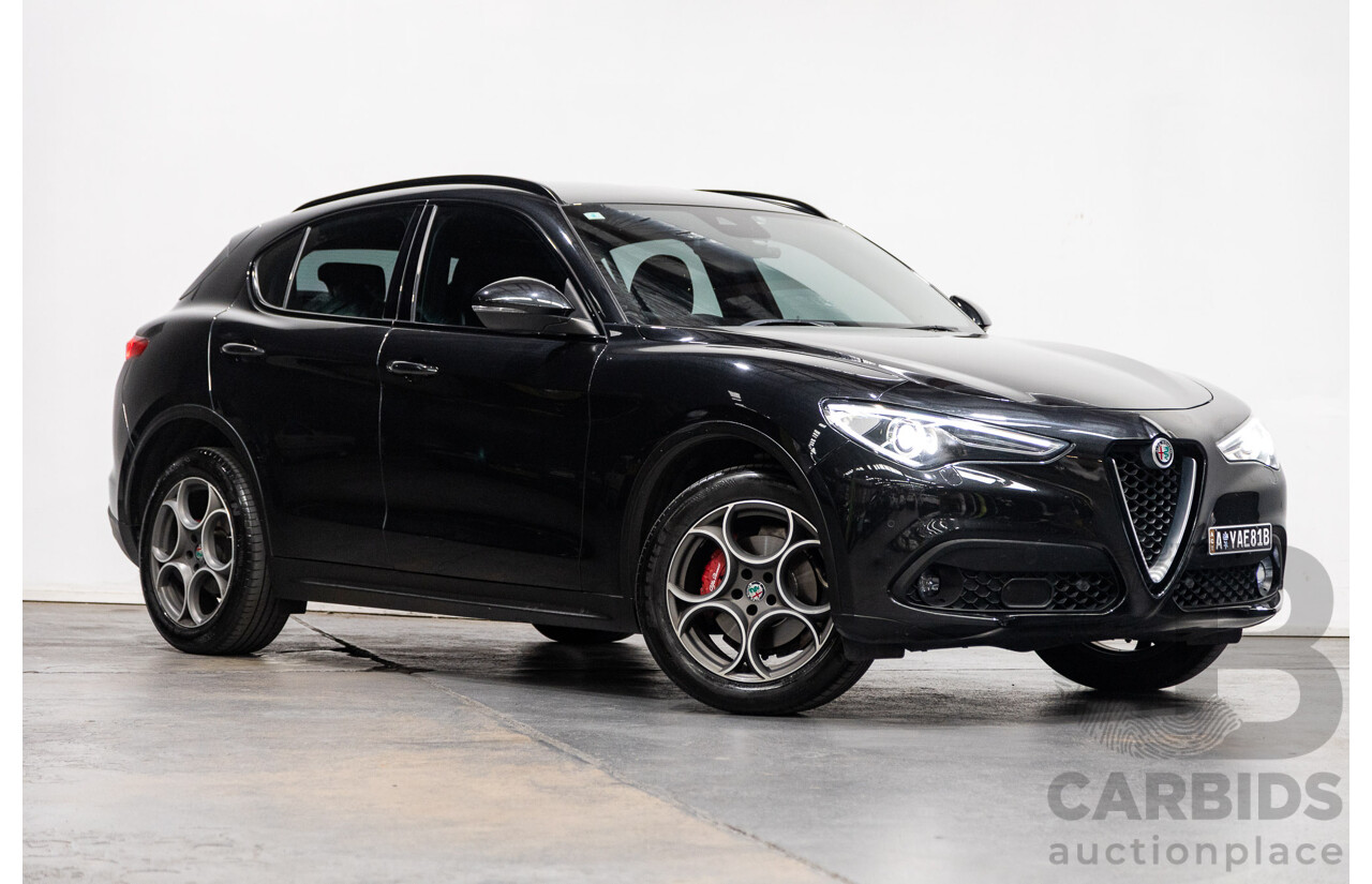 07/2020 Alfa Romeo Stelvio First Edition Q4 (AWD) 949 4D Wagon Black Turbo Diesel 2.1L