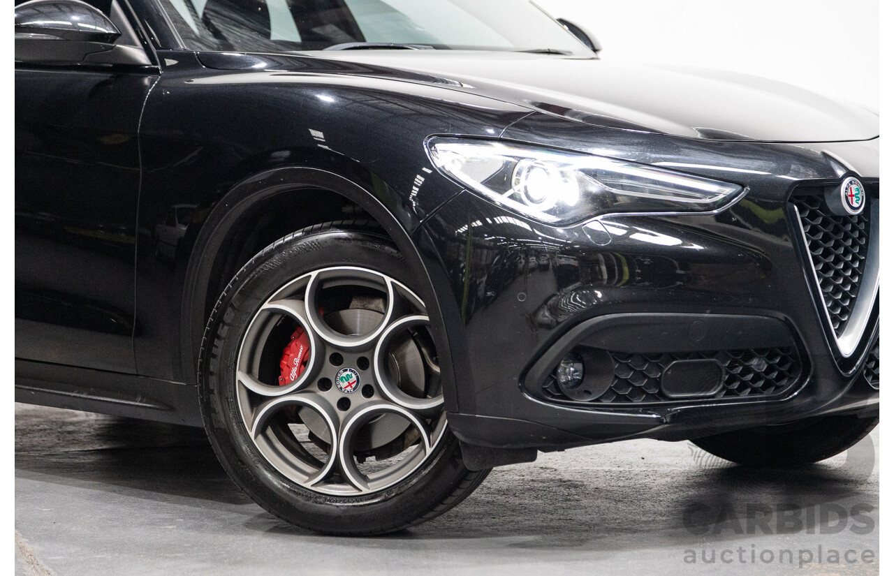07/2020 Alfa Romeo Stelvio First Edition Q4 (AWD) 949 4D Wagon Black Turbo Diesel 2.1L