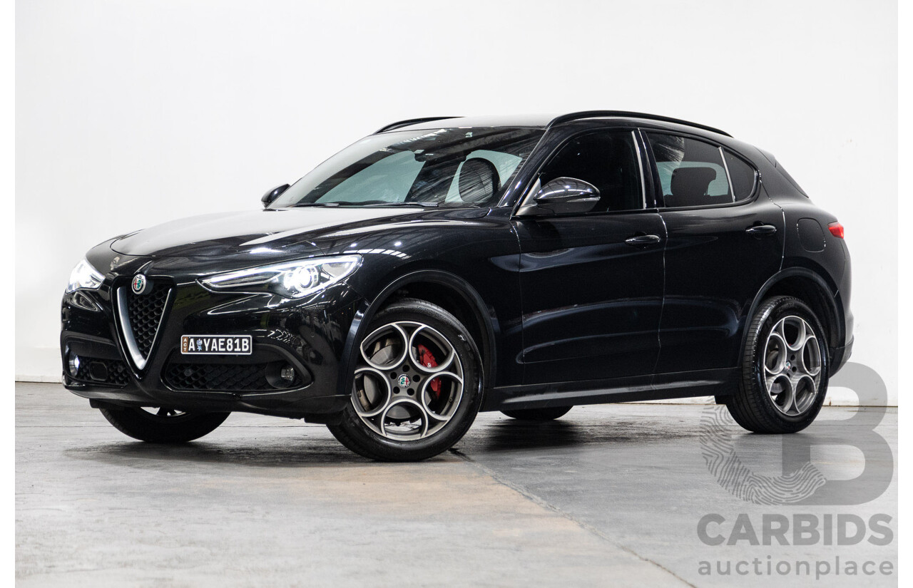 07/2020 Alfa Romeo Stelvio First Edition Q4 (AWD) 949 4D Wagon Black Turbo Diesel 2.1L