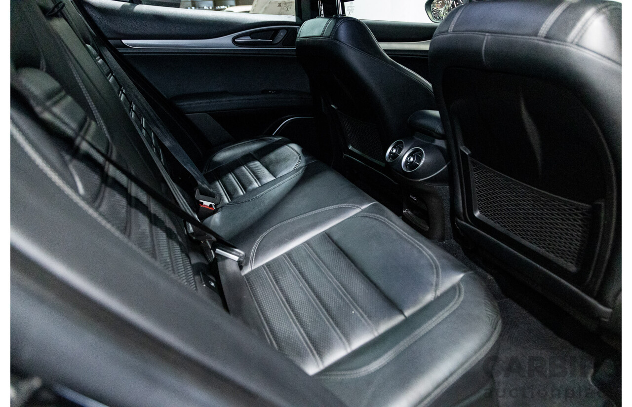 07/2020 Alfa Romeo Stelvio First Edition Q4 (AWD) 949 4D Wagon Black Turbo Diesel 2.1L